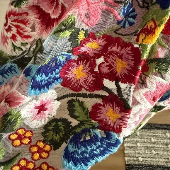 Dress the Population Carina Floral Midi Dress - Picture 4 of 5